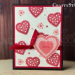 Stampin Up Demonstrator Linda Cullen | Crafty Stampin’ | Purchase your Stampin’ Up Supplies | Heartfelt Stamp Set | From My Heart
