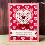 Stampin Up Demonstrator Linda Cullen | Crafty Stampin’ | Purchase your Stampin’ Up Supplies | Heartfelt Stamp Set | From My Heart