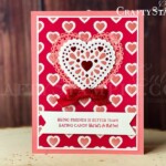 Stampin Up Demonstrator Linda Cullen | Crafty Stampin’ | Purchase your Stampin’ Up Supplies | Heartfelt Stamp Set | From My Heart