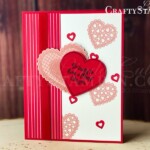 Stampin Up Demonstrator Linda Cullen | Crafty Stampin’ | Purchase your Stampin’ Up Supplies | Heartfelt Stamp Set | From My Heart