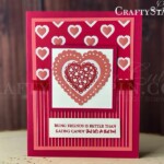 Stampin Up Demonstrator Linda Cullen | Crafty Stampin’ | Purchase your Stampin’ Up Supplies | Heartfelt Stamp Set | From My Heart