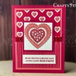 Stampin Up Demonstrator Linda Cullen | Crafty Stampin’ | Purchase your Stampin’ Up Supplies | Heartfelt Stamp Set | From My Heart
