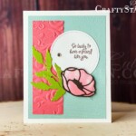 Stampin Up Demonstrator Linda Cullen | Crafty Stampin’ | Purchase your Stampin’ Up Supplies | Heartfelt Stamp Set | From My Heart
