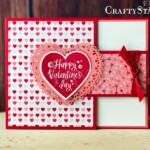 Stampin Up Demonstrator Linda Cullen | Crafty Stampin’ | Purchase your Stampin’ Up Supplies | Heartfelt Stamp Set | From My Heart
