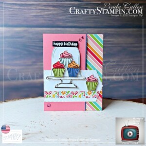 Stampin Scoop Classic Cloche Bundle, Domes & Sweet Treats | Join Stampin’ Up! | Frequently Asked Questions about becoming a Stampin’ Up! Demonstrator | Join the Craft Stampin’ Crew | Stampin Up Demonstrator Linda Cullen | Crafty Stampin’ | Purchase Stampin’ Up! Product | FAQ about Paper Pumpkin