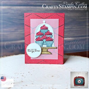 Stampin Scoop Classic Cloche Bundle, Domes & Sweet Treats | Join Stampin’ Up! | Frequently Asked Questions about becoming a Stampin’ Up! Demonstrator | Join the Craft Stampin’ Crew | Stampin Up Demonstrator Linda Cullen | Crafty Stampin’ | Purchase Stampin’ Up! Product | FAQ about Paper Pumpkin