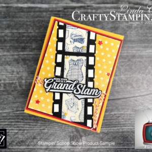 Hey Sports Fan Suite Stampin Scoop | Join Stampin’ Up! | Frequently Asked Questions about becoming a Stampin’ Up! Demonstrator | Join the Craft Stampin’ Crew | Stampin Up Demonstrator Linda Cullen | Crafty Stampin’ | Purchase Stampin’ Up! Product | FAQ about Paper Pumpkin Hey Sports Fan-Suite Collection [157896] | Your Biggest Fan Bundle [157893] | Your Biggest Fan Stamp Set [158060] | Hey Sports Fan 12" X 12" Designer Series Paper [157882] | Sports Event Dies [157892] | Fan Bakers Twine [158143] | Mini Stampin' Cut & Emboss Machine [150673] |