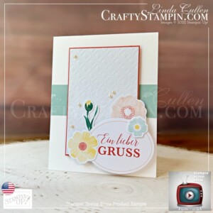 Nourish & Flourish - Kits & Alternates | Stampin' Scoop | Join Stampin’ Up! | Frequently Asked Questions about becoming a Stampin’ Up! Demonstrator | Join the Craft Stampin’ Crew | Stampin Up Demonstrator Linda Cullen | Crafty Stampin’ | Purchase Stampin’ Up! Product | FAQ about Paper Pumpkin | Nourish & Flourish Kit [160230] | Pool Party 3/8" (1 Cm) Sheer Ribbon [152462] | Natural Finish 7/8" (2.2 Cm) Ribbon [159051] | Iridescent Pearl Basic Jewels [158987] | Rectangle Stitched Dies [151820] |