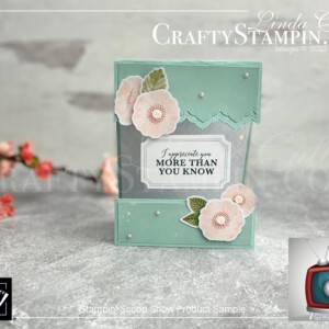 Nourish & Flourish - Kits & Alternates | Stampin' Scoop | Join Stampin’ Up! | Frequently Asked Questions about becoming a Stampin’ Up! Demonstrator | Join the Craft Stampin’ Crew | Stampin Up Demonstrator Linda Cullen | Crafty Stampin’ | Purchase Stampin’ Up! Product | FAQ about Paper Pumpkin | Nourish & Flourish Kit [160230] | Pool Party 3/8" (1 Cm) Sheer Ribbon [152462] | Natural Finish 7/8" (2.2 Cm) Ribbon [159051] | Iridescent Pearl Basic Jewels [158987] | Rectangle Stitched Dies [151820] |