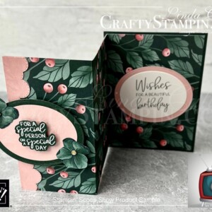 Stampin Scoop Fitting Florets Collection Episode 148 | Join Stampin’ Up! | Frequently Asked Questions about becoming a Stampin’ Up! Demonstrator | Join the Craft Stampin’ Crew | Stampin Up Demonstrator Linda Cullen | Crafty Stampin’ | Purchase Stampin’ Up! Product | FAQ about Paper Pumpkin | Delicate Details Treat Boxes [159248] | Shimmery White Cardstock [101910] | Silver Foil 12" X 12" Specialty Pack [156457] | Gold Foil Sheets [132622] | Rose Gold 12” X 12” Specialty Paper [159139] | Gray Granite 1/4" Shimmer Ribbon [152463] | Petal Pink 3/8" Soft Polyester Ribbon [159192] | Gold 3/8" Shimmer Ribbon [156470] | Rhinestone Basic Jewels [144220] | Champagne Rhinestone Basic Jewels [151193] | Metallics Embossing Powders [155555] |