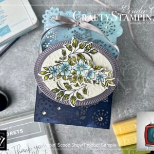 Stampin Scoop Fitting Florets Collection Episode 148 | Join Stampin’ Up! | Frequently Asked Questions about becoming a Stampin’ Up! Demonstrator | Join the Craft Stampin’ Crew | Stampin Up Demonstrator Linda Cullen | Crafty Stampin’ | Purchase Stampin’ Up! Product | FAQ about Paper Pumpkin | Delicate Details Treat Boxes [159248] | Shimmery White Cardstock [101910] | Silver Foil 12" X 12" Specialty Pack [156457] | Gold Foil Sheets [132622] | Rose Gold 12” X 12” Specialty Paper [159139] | Gray Granite 1/4" Shimmer Ribbon [152463] | Petal Pink 3/8" Soft Polyester Ribbon [159192] | Gold 3/8" Shimmer Ribbon [156470] | Rhinestone Basic Jewels [144220] | Champagne Rhinestone Basic Jewels [151193] | Metallics Embossing Powders [155555] |