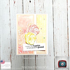 Stampin Scoop Hello, Irresistible and More Online Exclusives Suite Episode 156 | Join Stampin’ Up! | Frequently Asked Questions about becoming a Stampin’ Up! Demonstrator | Join the Craft Stampin’ Crew | Stampin Up Demonstrator Linda Cullen | Crafty Stampin’ | Purchase Stampin’ Up! Product | FAQ about Paper Pumpkin | FAQ about Kits Collection | Online Exclusive Products | Hello, Irresistible Suite Collection [161154] | Irresistible Blooms Bundle [161150] | Irresistible Blooms Stamp Set [161140] | Irresistible Blooms Dies [161149] | Hello, Irresistible 6" X 6" Designer Series Paper [161139] | Loose Frosted Dots [161153] | Tropical Leaf Bundle [161249] | Tropical Leaf Photopolymer Stamp Set [161242] | Tropical Leaf Punch [161248] | Rhino Ready Bundle [161387] | Rhino Ready Cling Stamp Set [160959] | Rhino Ready Dies [160985] | Growth Takes Time Stamp Set [161497] | Classic Letters Stamp Set [161267] | Hope & Peace Stamp Set [159773] | Naturally Gilded 12" X 12" Specialty Designer Series Paper [161639] | Elegant Borders Dies [161593] | Radiating Stitches Dies [161595] | Basics 3D Embossing Folders [161598] | 2" Circle Punch [133782] | 1-3/4"Circle Punch [119850] | Gold & Silver 1/8" Trim Combo Pack [161633] |