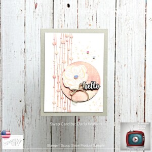 Stampin Scoop Hello, Irresistible and More Online Exclusives Suite Episode 156 | Join Stampin’ Up! | Frequently Asked Questions about becoming a Stampin’ Up! Demonstrator | Join the Craft Stampin’ Crew | Stampin Up Demonstrator Linda Cullen | Crafty Stampin’ | Purchase Stampin’ Up! Product | FAQ about Paper Pumpkin | FAQ about Kits Collection | Online Exclusive Products | Hello, Irresistible Suite Collection [161154] | Irresistible Blooms Bundle [161150] | Irresistible Blooms Stamp Set [161140] | Irresistible Blooms Dies [161149] | Hello, Irresistible 6" X 6" Designer Series Paper [161139] | Loose Frosted Dots [161153] | Tropical Leaf Bundle [161249] | Tropical Leaf Photopolymer Stamp Set [161242] | Tropical Leaf Punch [161248] | Rhino Ready Bundle [161387] | Rhino Ready Cling Stamp Set [160959] | Rhino Ready Dies [160985] | Growth Takes Time Stamp Set [161497] | Classic Letters Stamp Set [161267] | Hope & Peace Stamp Set [159773] | Naturally Gilded 12" X 12" Specialty Designer Series Paper [161639] | Elegant Borders Dies [161593] | Radiating Stitches Dies [161595] | Basics 3D Embossing Folders [161598] | 2" Circle Punch [133782] | 1-3/4"Circle Punch [119850] | Gold & Silver 1/8" Trim Combo Pack [161633] |