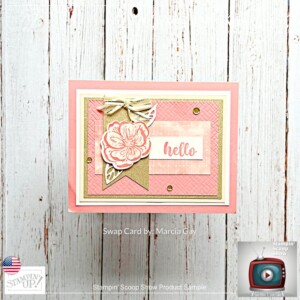 Stampin Scoop Hello, Irresistible and More Online Exclusives Suite Episode 156 | Join Stampin’ Up! | Frequently Asked Questions about becoming a Stampin’ Up! Demonstrator | Join the Craft Stampin’ Crew | Stampin Up Demonstrator Linda Cullen | Crafty Stampin’ | Purchase Stampin’ Up! Product | FAQ about Paper Pumpkin | FAQ about Kits Collection | Online Exclusive Products | Hello, Irresistible Suite Collection [161154] | Irresistible Blooms Bundle [161150] | Irresistible Blooms Stamp Set [161140] | Irresistible Blooms Dies [161149] | Hello, Irresistible 6" X 6" Designer Series Paper [161139] | Loose Frosted Dots [161153] | Tropical Leaf Bundle [161249] | Tropical Leaf Photopolymer Stamp Set [161242] | Tropical Leaf Punch [161248] | Rhino Ready Bundle [161387] | Rhino Ready Cling Stamp Set [160959] | Rhino Ready Dies [160985] | Growth Takes Time Stamp Set [161497] | Classic Letters Stamp Set [161267] | Hope & Peace Stamp Set [159773] | Naturally Gilded 12" X 12" Specialty Designer Series Paper [161639] | Elegant Borders Dies [161593] | Radiating Stitches Dies [161595] | Basics 3D Embossing Folders [161598] | 2" Circle Punch [133782] | 1-3/4"Circle Punch [119850] | Gold & Silver 1/8" Trim Combo Pack [161633] |
